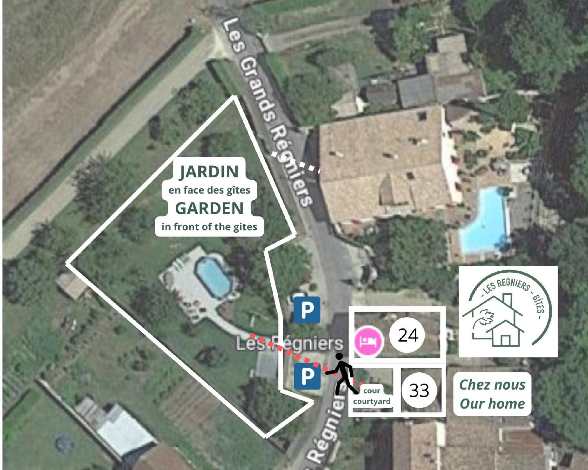 Les Regniers - 2 Gites Voisins Pour Familles Et Groupes Eynesse Exterior photo
